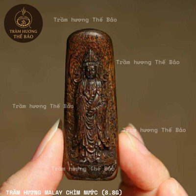 PHẬT BÀ QUAN ÂM – TRẦM HƯƠNG MALAY CHÌM NƯỚC 8.8g