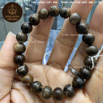 TRẦM HƯƠNG VIỆT NAM – KHÁNH HÒA CHÌM NƯỚC 8mm (7.6g)