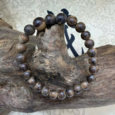 Vòng tay Trầm hương chìm nước hạt tròn mix 10mm, 8mm, 7mm, 6mm